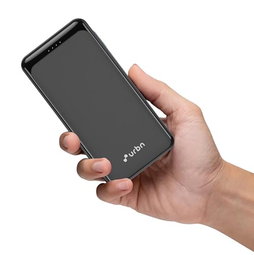 URBN Power Bank 20000mAh Fast Charging | 22.5W Super Fast Power Delivery (PD) Portable Charger | Triple Output | USB Type C Input & Output | Pass Through Charging | (Black) view 1