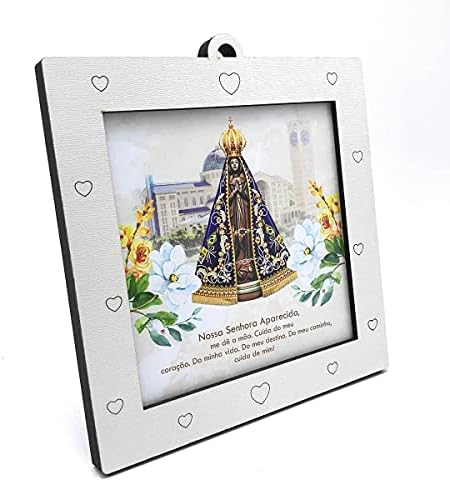 Quadro Adorno Nossa Senhora Aparecida De Parede Mdf