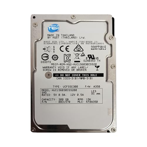 HDD SAS 300GB evita fallos de almacenamiento en servidor NAS