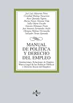 Manual de política y derecho del empleo: (Instituciones, Relaciones de Empleo y Marco Legal de las Políticas Públicas y Derecho Social del Empleo) ... Biblioteca Universitaria de Editorial Tecnos)