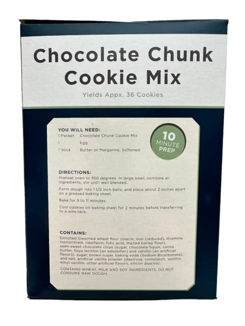 Miniatura 5 de Mezcla de galletas A Blend Above Chocolate Chunk (hace aprox. 36 galletas), Choco-Chip Bliss mezcla de galletas con chispas de chocolate, rápida y