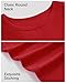 2 Pack Girls Tank Tops Cute Crop Tops for Teen Kids Ribbed Knit Athletic Dance Basic Top Red/White 9-10 Years