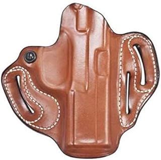 DeSantis Speed Scabbard - OWB Gun Holster for Men and Women, Leather Belt Slide Holster for Pistols, Quick Draw, Made of Premium Unlined Leather