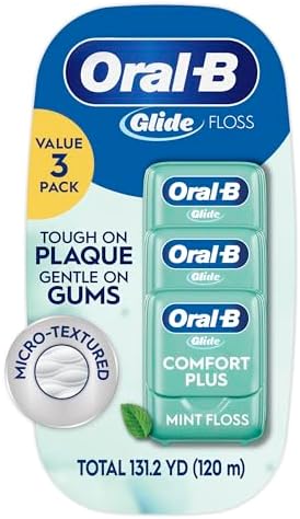 Oral-B Glide Pro-Health Comfort Plus Floss, Mint, …