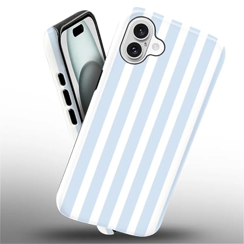 Coque iPhone 16 Plus antichoc évite les bris d'écran protection silicone bleu - 3
