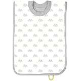 ☁️ Extra grande. Cubre piernas y hombros. Nuestros baberos y servilletas impermeables están hechos con un algodón protector de doble capa. Ideal para niños de 3 a 10 años... Todos nuestros baberos para bebés están hechos con 100% OEKOTEX y algodón orgánico (CERTIFICADO POR GOTS). Diseñado en el Reino Unido. Sin plástico.