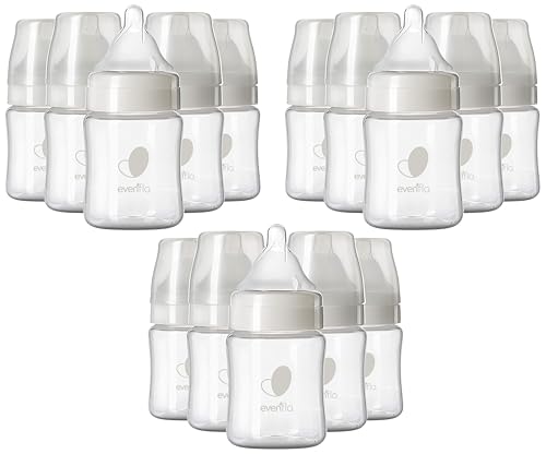 Evenflo Feeding Balance Plus Wide Neck Baby Bottle | Proflo Venting Technology | For Newborn and Infant | BPA Free | 5 Ounce, Pack of 18 - image 1