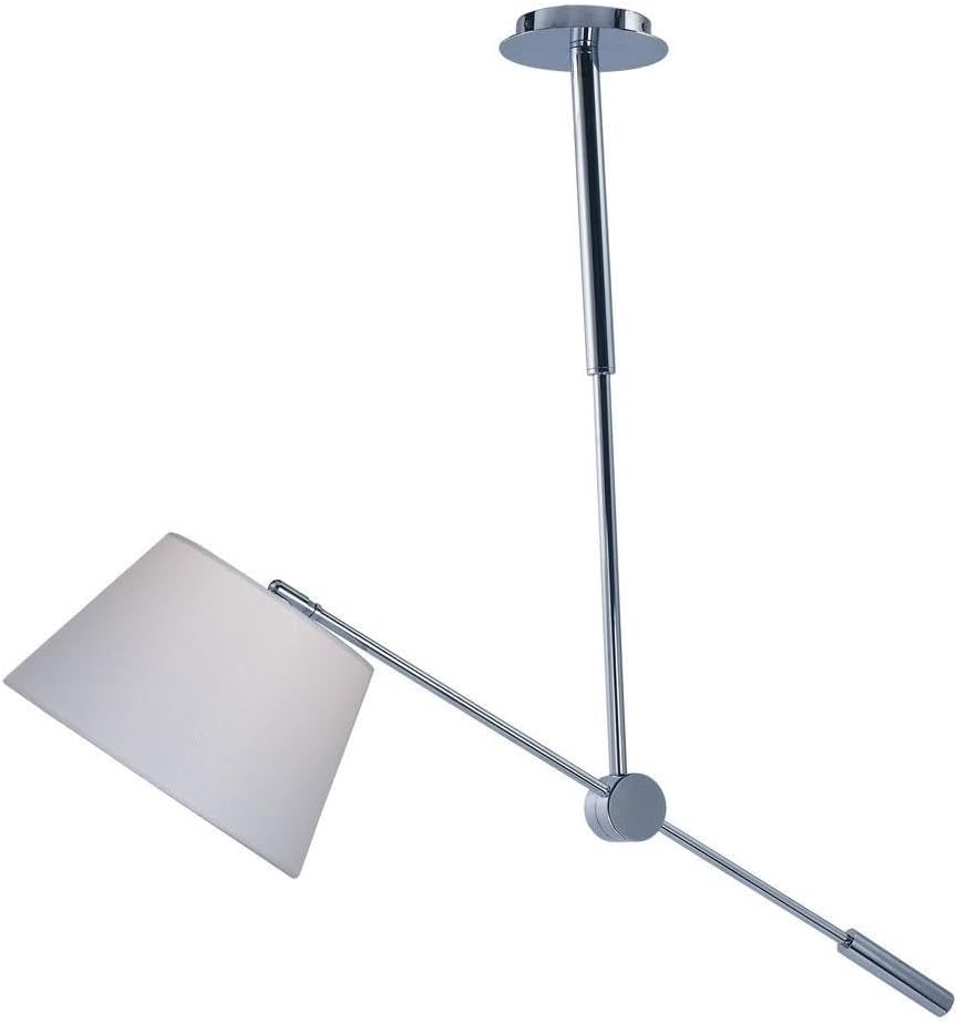 Maxim 60135WAPC, Hotel LED Pendant, 1-Light, 16 Watts, Polished Chrome