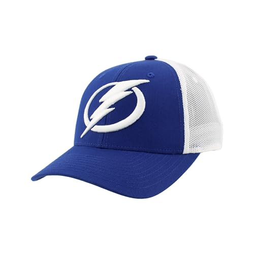 Tampa Bay Lightning NHL Officially Licensed Adjustable Snapback Hat Big Rig Icon Team Color