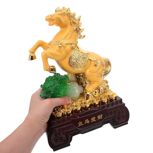 Décor maison figurine cheval chinois pour harmonisation intérieure - 5