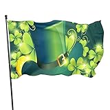 ❤ Le drapeau de jardin de 3 x 5 pieds est équipé de deux œillets métalliques en laiton, ce qui le rend incroyablement facile à installer, à accrocher et à afficher (mât non inclus).
