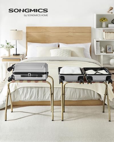 Recopilación de Soportes para maletas comprados en linea. 26 Soportes para maletas marca SONGMICS (2)