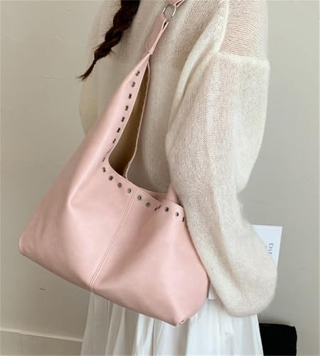 Bolso Tote Vintage para Mujer de Cuero Vegano con Capacidad Grande miniatura 2