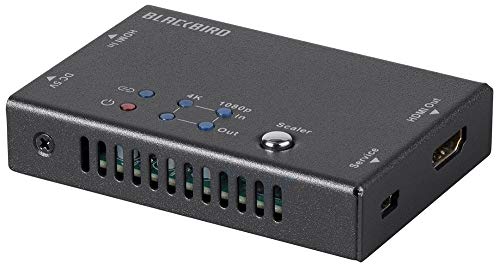 Monoprice Blackbird 4K 18Gbps Scaler, Repeater and Up/Down Converter - Black with HDCP