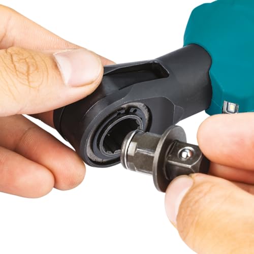 Makita WR100DZ Akku-Ratschenschrauber 12V max. (ohne Akku, ohne Ladegerät), Petrol, One size – Ansicht 5