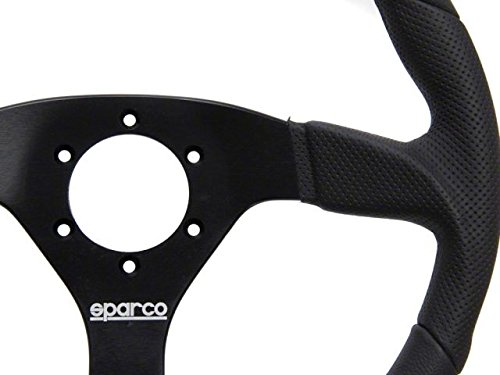 Sparco 015Tl522Tuv Lap 5 Black Steering Wheel #TOP3