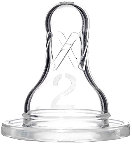 Image of Dr Brown 2pk Level 2 Nipp Size 2ct Dr. Brown'S 2pk Level 2 Standard Nipple, 3-6 Months