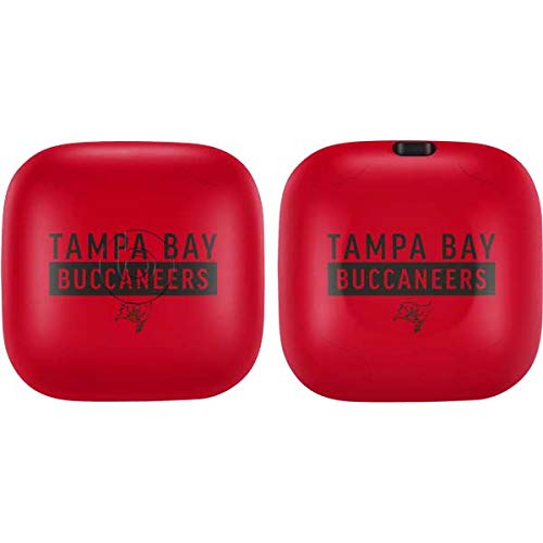 Skinit Decal Audio Skin Compatible with PowerBeats Pro - Officially Licensed NFL Tampa Bay Buccaneers Red Performance Series Design