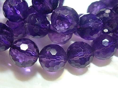 Améthyste royal perles rondes AA+ de 8mm pour des bijoux d'exception - 3