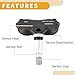 Partuto Tire Pressure Sensor No.42753TY2A51 Car Inner Tire Pressure Monitoring Sensor for Acura TL 2009-2014 Metal Rubber Plastic Black Durable