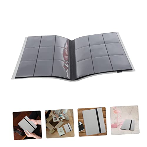 VICASKY Cartão Livro Cartões Álbum Álbum De Esportes Jogo Colecionar Fichário 9 Bolsos Mangas De Bas