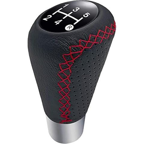 Hoembpn Universal Leather Gear Shift Knob Cover