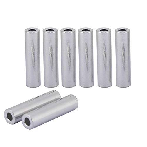 ASHATA 3D Printer Accessories Aluminum Spacers Aluminum Gasket Nema17/Nema23 Motor Mounting Gasket,Aluminum Gasket 40mm