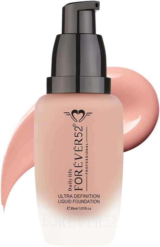 - Daily Life Forever52 Ultra Definition Liquid Foundation | 24H Wear, Medium to Full Coverage, Long Lasting, Anti-Aging, Satin Finish| All skin type - Milk Cake (FLF005) 30ml