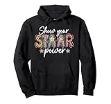 Show Your STAAR Power Leopard Teacher Funny Testing Day Pullover Hoodie