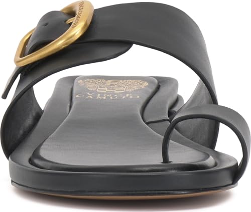 Vince Camuto Womens Ranista Buckle Band Sandals Black 9 Medium by Vince Camuto - Used condition - Image 2