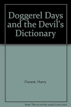Hardcover Doggerel Days and the Devil's Dictionary Book