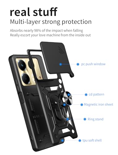 Coque Infinix Note 40 4G protège objectif photo contre les rayures noir