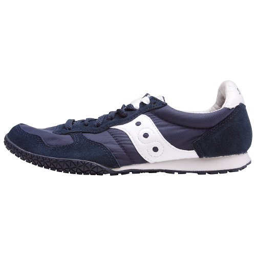Saucony womens Bullet Sneaker, Navy/White, 7.5 M US