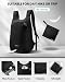 WATERFLY Faltbarer Rucksack Klein 15L: Ultraleicht Wanderrucksack Packable Tagesrucksack Sportliche Backpack Lightweight Daypack für Wandern Fahrrad Outdoor Trekking Herren Damen