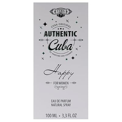 Cuba Authentic Happy for Women - 3.3 oz EDP Spray
