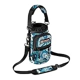 Picture of NATURE PIONEOR Water Bottle Carrier Holder Sleeve with Adjustable Strap25 32 40 oz, Insulated Water Bottle Holder Sling Bag