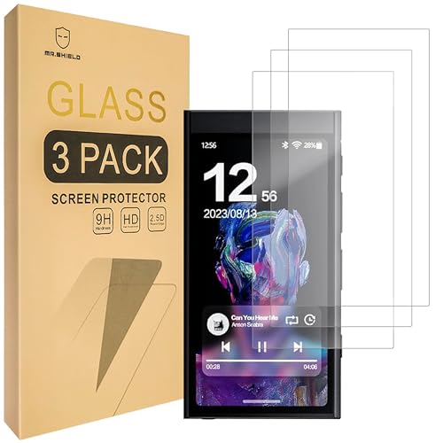 Mr.Shield Screen Protector compatible with HiBy M300 [Tempered Glass] [3-PACK] [Japan Glass with 9H Hardness]