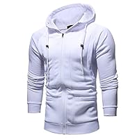 Algopix Similar Product 17 - Mens Slim Fit FullZip Hoodies