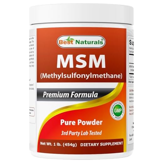 Best Naturals 100% Pure MSM Powder, 1Lb