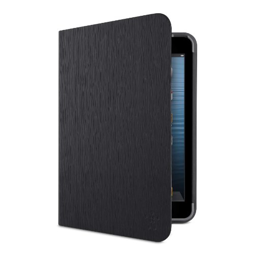Belkin FormFit Textured Cover/Case for iPad Mini 3, iPad Mini 2 with Retina Display and iPad Mini (Blacktop)