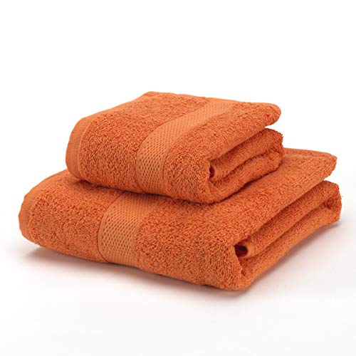 Toallas Lavabo Naranjas Marca Boncasa