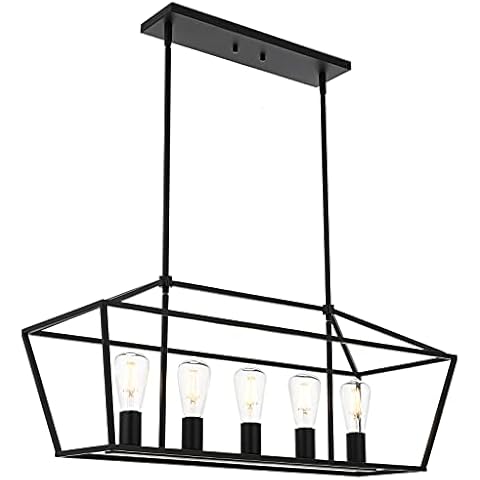 VINLUZ Farmhouse Kitchen Island Lighting Cover