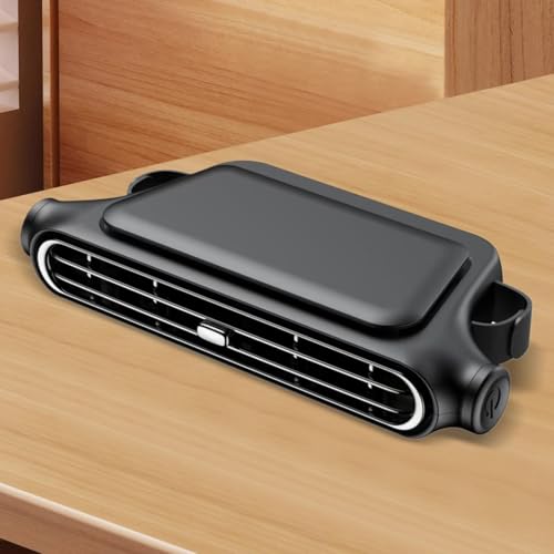 Ventilador de coche para calor en asiento trasero con conector USB ajustable 3