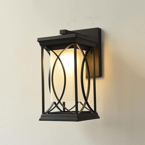 Applique murale moderne extérieure étanche IP54 pour jardin luminaire E27 de villa et lustres