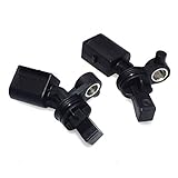Bernard Bertha 2pcs Rear Left Right ABS Sensor Wheel Speed Sensor 2H0927808A 2H0927807A for Audi VW Volkswagen Amarok Pickup 2010-Up