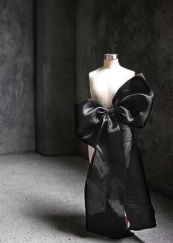 TRHTX Long Bridal Removable Bow Wedding Dress Accessories Bow Separate Knot Belt for Prom Dress WZY1044