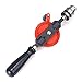 Skelang Hand Drill 3/8-Inch Capacity Powerful and Speedy Manual Hand Drill With Finely Cast Steel Double Pinions Design, 3 Jaw Chucks and ABS Anti Slip Handle