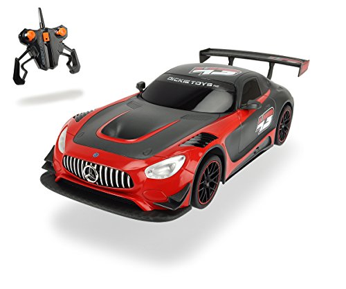 Preisvergleich Produktbild Dickie Toys 201119103 - Rennauto Mercedes-AMG GT3, mit Batterien, 30 cm