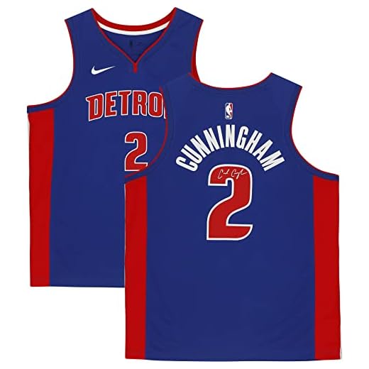 Cade Cunningham Detroit Pistons Autographed Blue Nike 2021-22 Icon Swingman Jersey - Autographed NBA Jerseys