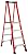 Louisville Ladder FXP1804HD Fiberglass Pro Platform Ladder, Type IAA, 375-Pound Load Capacity, 4-Feet